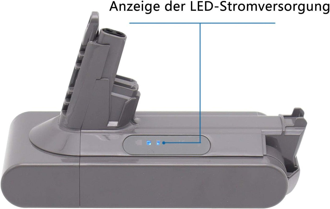 Abakoo 3500mAh 25,2V Ersatzakku für Dyson V10 / SV12 Akku, V10 Li-Ionen Batterie für V10 Absolute An