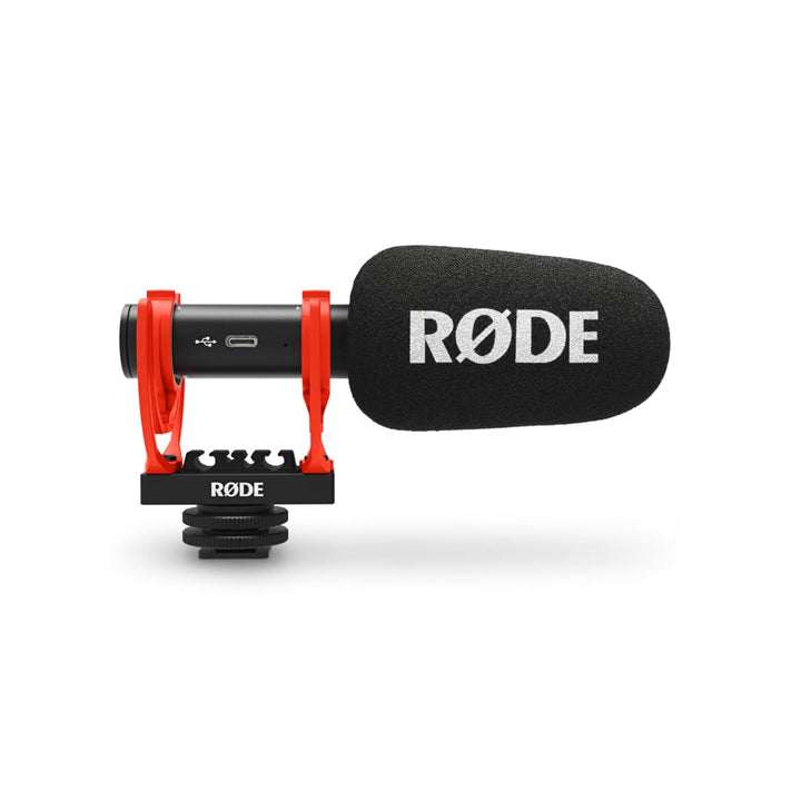 RØDE VideoMic GO II Ultra-kompaktes und leichtes Kamera/USB-Richtmikrofonfü für Videoaufnahmen und C