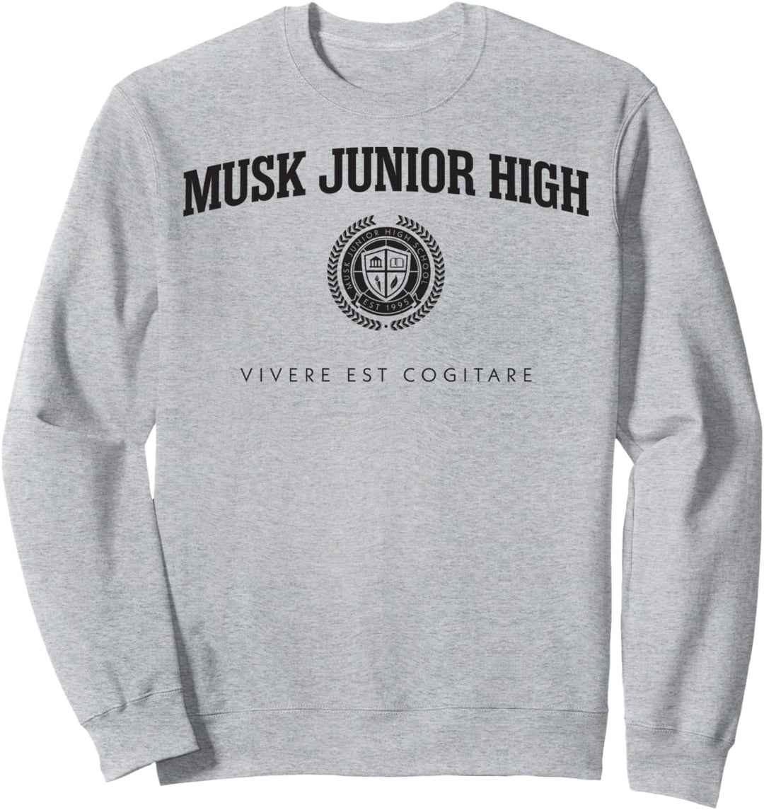 Star Trek: Discovery Musk Junior High Badge Black Logo Sweatshirt