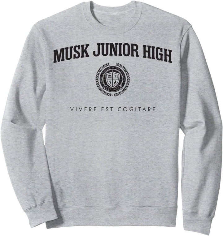 Star Trek: Discovery Musk Junior High Badge Black Logo Sweatshirt