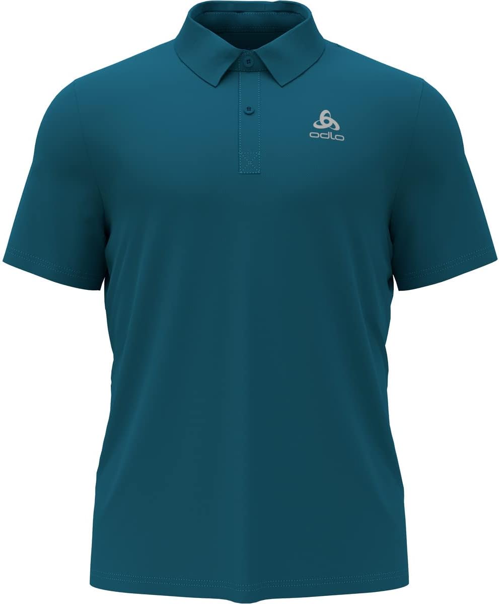 Odlo Herren Cardada_551022 Polo Shirt (1er Pack) S Saxony Blue, S Saxony Blue