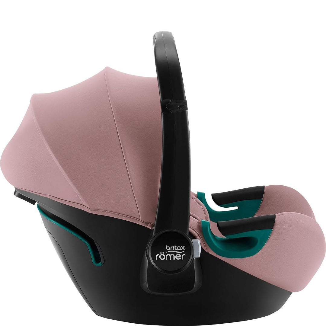 BRITAX RÖMER Babyschale BABY-SAFE 3 i-SIZE, für Neugeborene bis 15 Monate (40-83 cm), Dusty Rose, Du