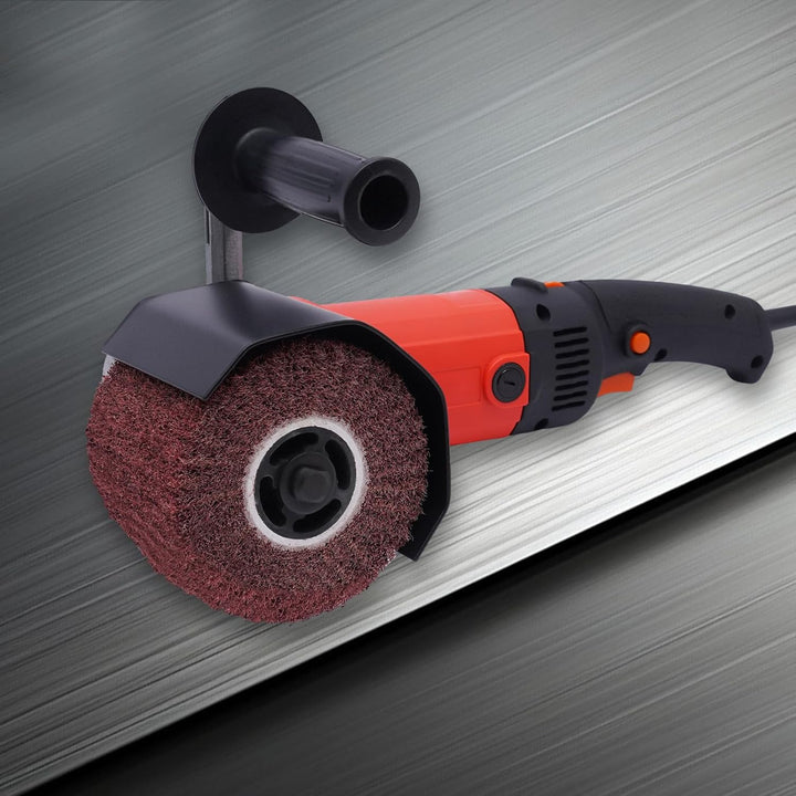 Satiniermaschine 1580W für Holz, Metall, Kunststoff - Profi Schleifmaschine mit Drehzahlregelung, 22