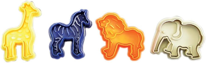 R&M Animal Collection Ausstechformen für Gebäck und Kekse, verschiedene Designs und Farben, Zebra, L
