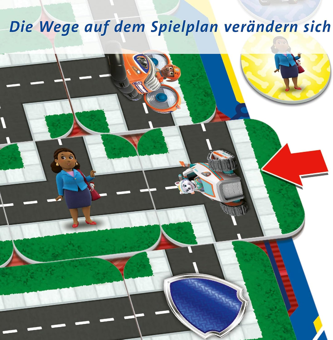 Ravensburger Kinderspiel Paw Patrol Junior Labyrinth 20799 - das bekannte Brettspiel von Ravensburge