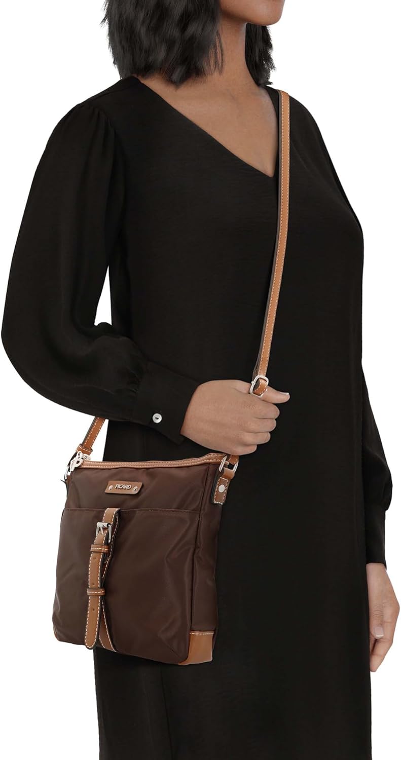 Picard Damen Schultertasche SONJA aus Nylon OneSize | mit Reissverschluss | Schultertasche | Alltag