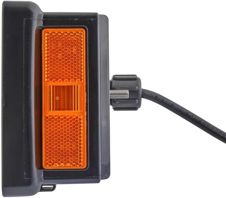 HELLA - Heckleuchte - EasyConn I - Glühlampe - 24V - Anbau/geschraubt - Lichtscheibenfarbe: mehrfarb
