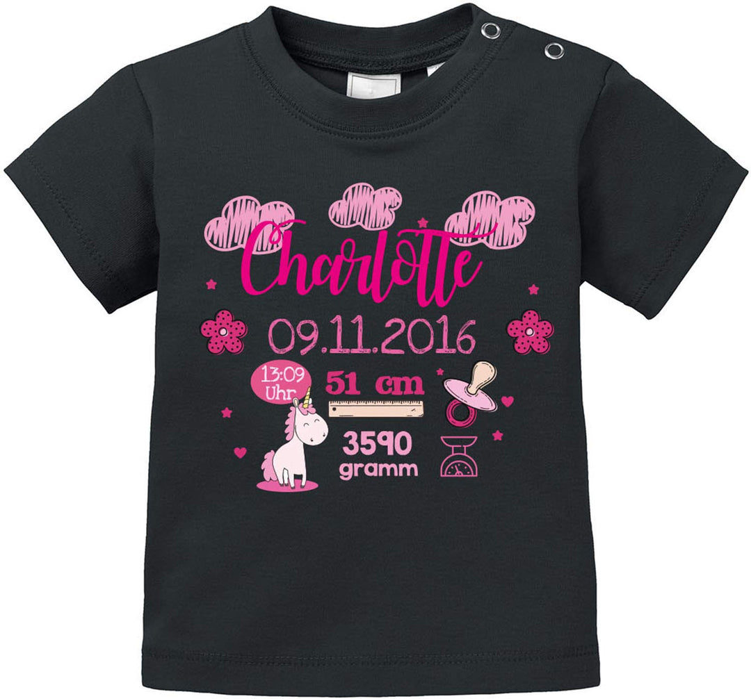 Personalisierte Babykleidung als Glückwunsch zur Geburt | Geschenke zur Geburt | Babygeschenk für Ju