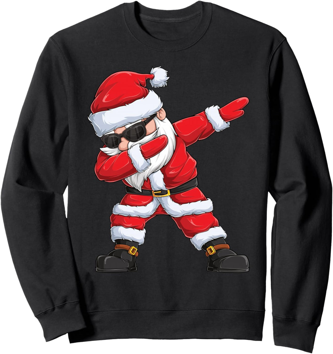 Weihnachtsmann Dab Dabbing Santa XMAS Christmas Sweatshirt