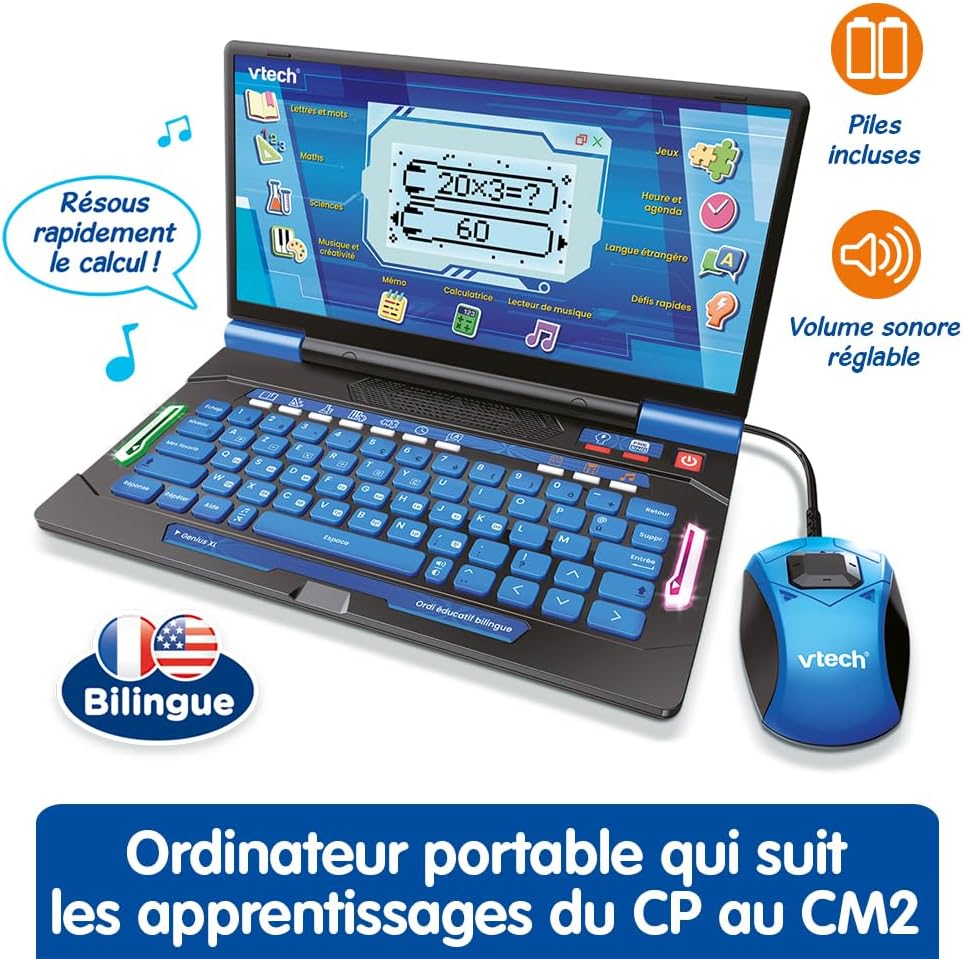 VTech Genius XL Ordi, zweisprachig