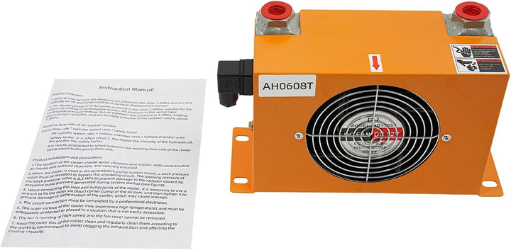 HydrauliköLküHler LuftgeküHlt Kondensator DC12V 170mm KüHlküHler 2300kcal/H Kompakt öL-LuftküHler Fü