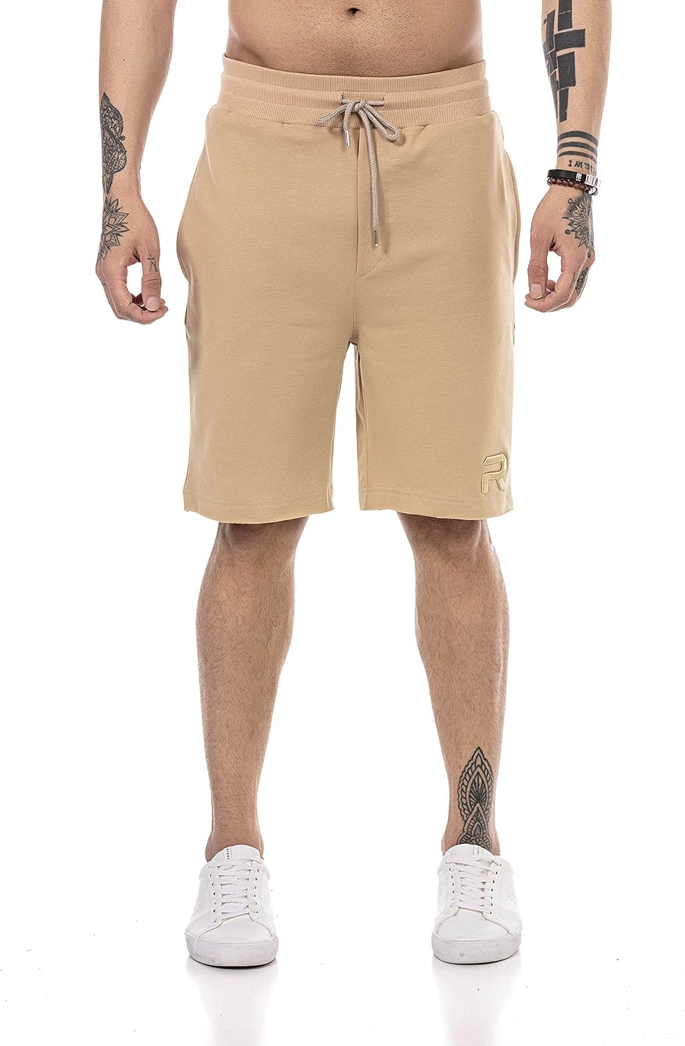 Redbridge Shorts für Herren Kurze Hose Sweat-Pants Sporthose Freizeithose XL Braun, XL Braun