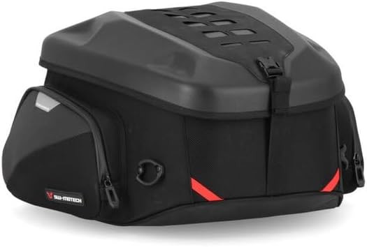 PRO Rearbag Tail Bag 1680D Ballistic Nylon. Black/Anthracite. 22-34 l.