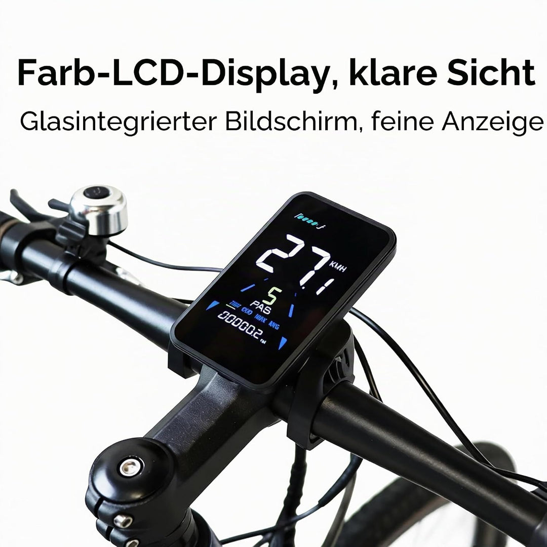 LCD-Bildschirme für Elektrofahrräder, NC-81F, wasserdicht, Armaturenbrett, Computer, E-Bike-Panel, A