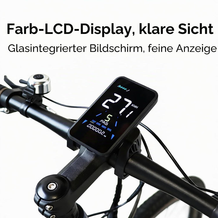 LCD-Bildschirme für Elektrofahrräder, NC-81F, wasserdicht, Armaturenbrett, Computer, E-Bike-Panel, A