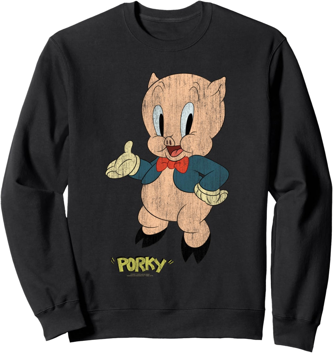 Looney Tunes Porky Distressed Sweatshirt