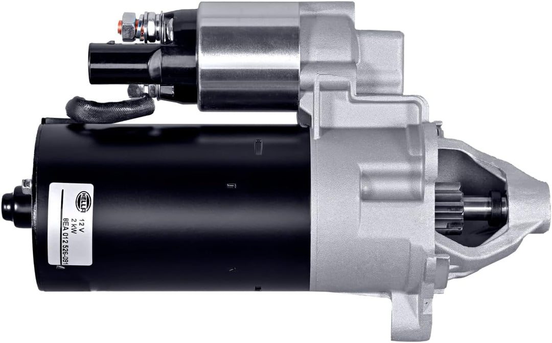 HELLA - Starter/Anlasser - 12V - 2kW - für u.a. Audi A4 Avant (8ED, B7) - 8EA 012 526-091