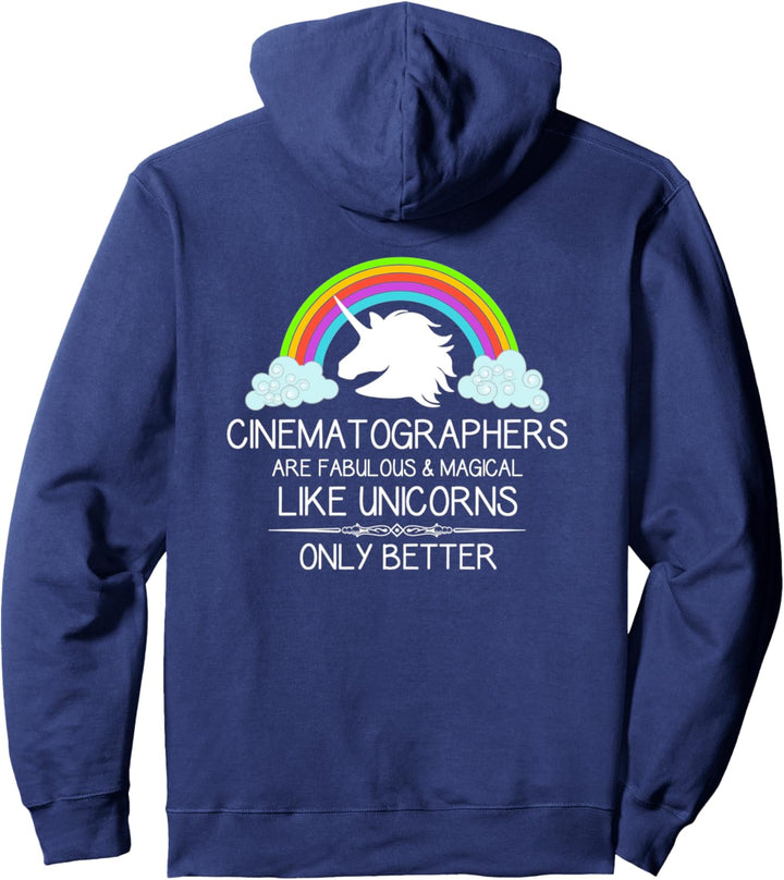 Cinematography Gifts - Cinematographers Are Like Unicorns Pullover Hoodie