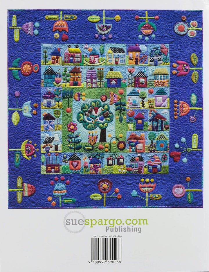Sue Spargo Folk-Art Quilts SSBK238 Homegrown Book Musterbuch, Keine