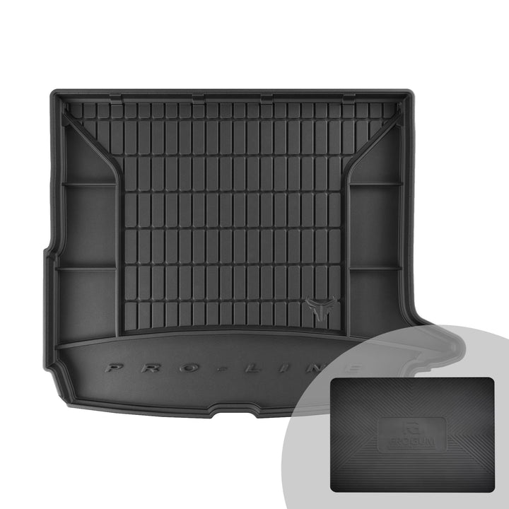 FROGUM ProLine 3D Gummimatte Exklusive Auto Kofferraummatte Kofferraumwanne für Mercedes-Benz EQC N2
