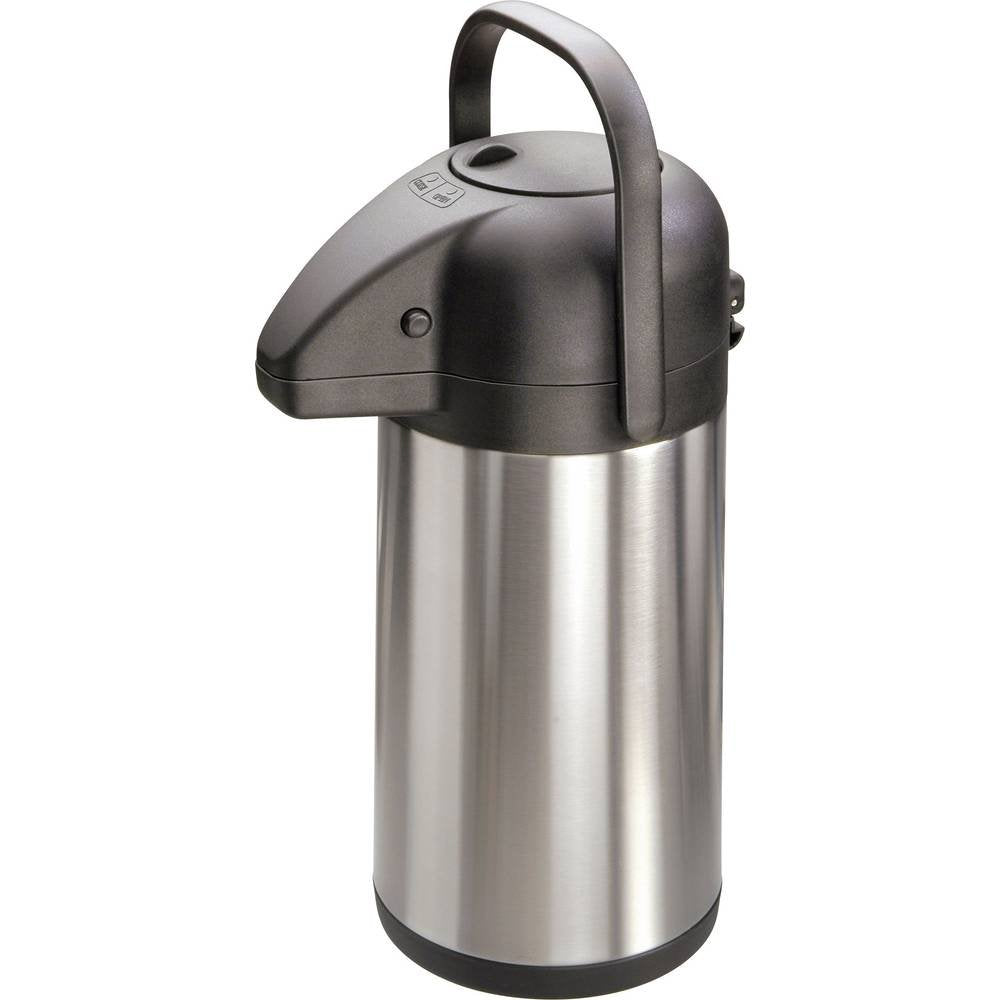 Pump Isolierkanne Iso Kanne Edelstahl 1,9l Kaffeekanne Teekanne