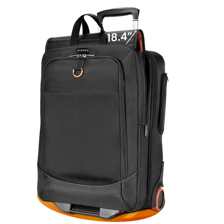 Everki EKB420 Laptop Trolley mit anpassbarem Fach für Notebooks von 15" bis 18,4" (38,1-46,8 cm), Sc