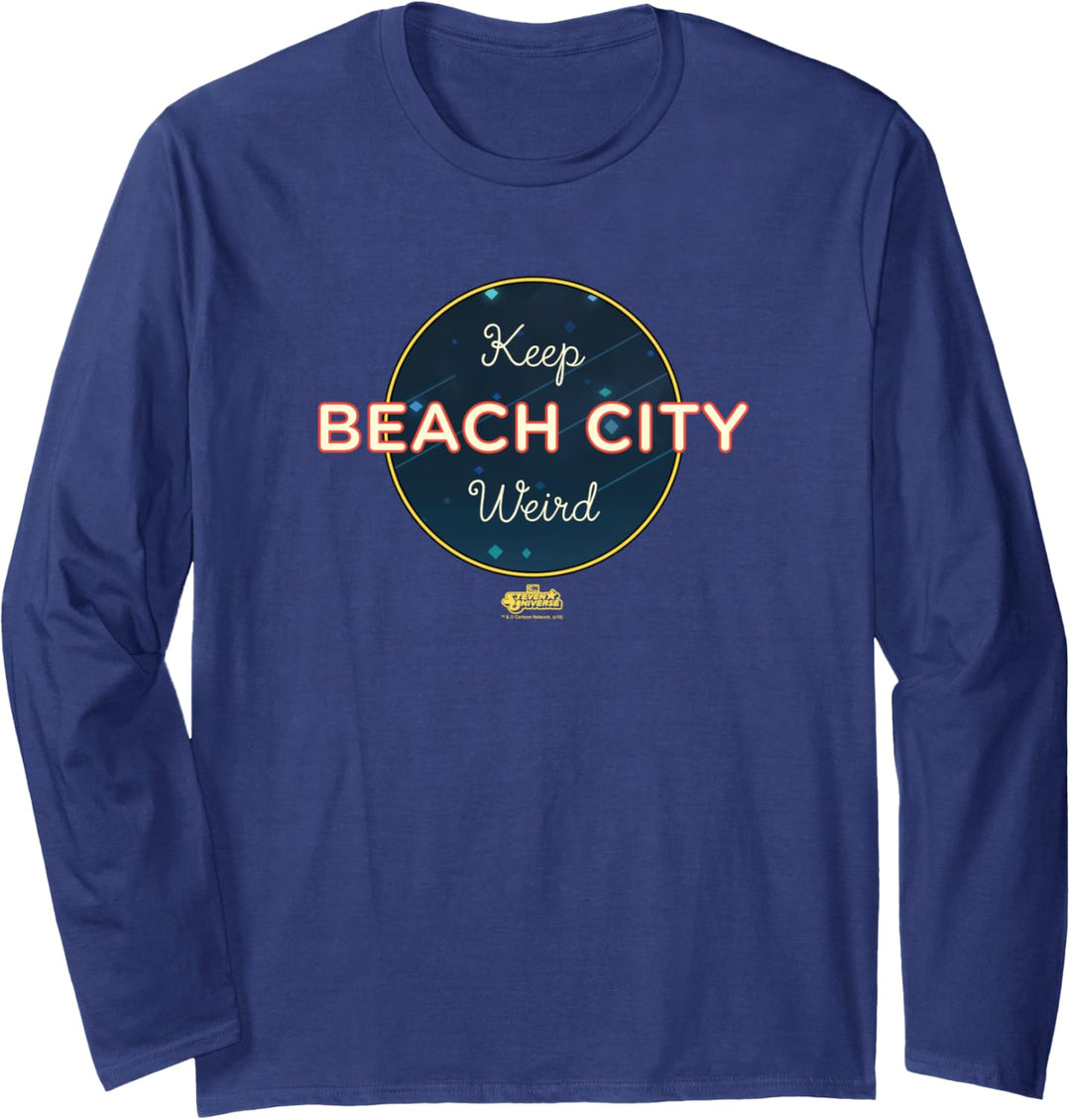 Steven Universe Keep Beach City Weird Langarmshirt