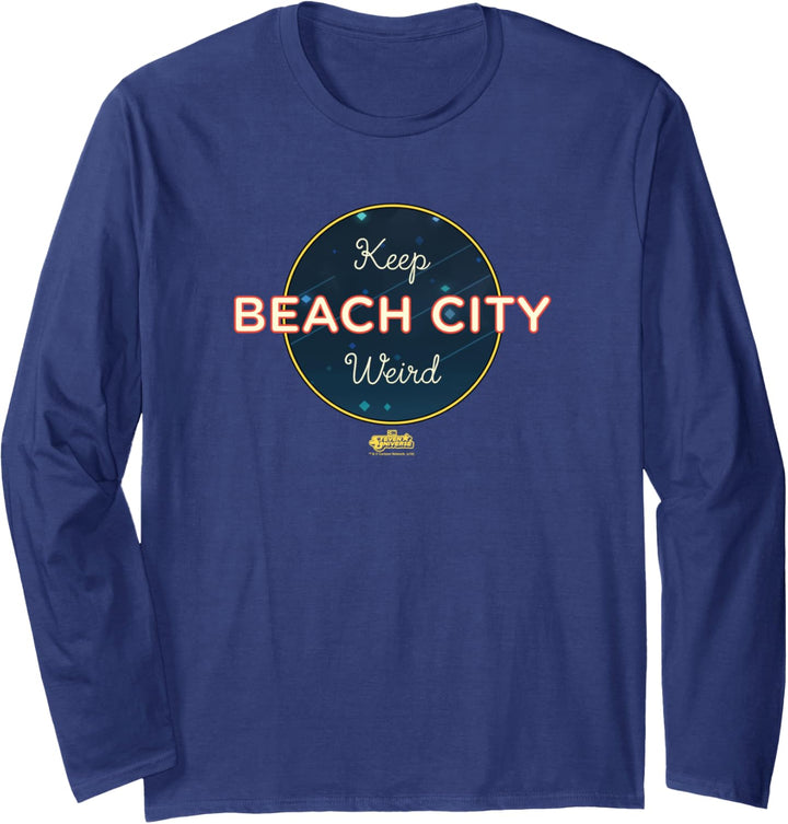Steven Universe Keep Beach City Weird Langarmshirt