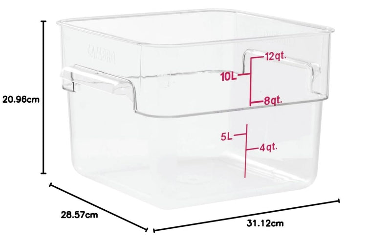 Voorraadbus z/d vierkant 11.40 Ltr Interhal 12SFSCW-135 Clear, 11.4 Ltr