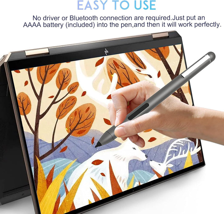 ANYQOO MPP Stylus Pen 1.51 mit 1024 Druckempfindlichkeit, Palm Rejection, AAAA-Batterie, Lange Akkul