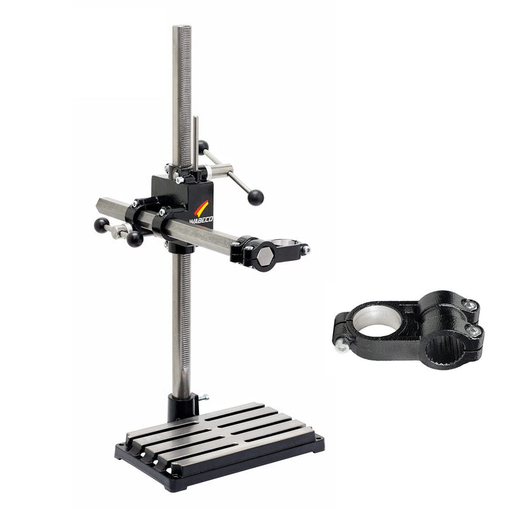 WABECO Bohrständer Fräsständer BF1243 mit Maschinenträger vertikal/horizontal Säule 750 Ausleger 500