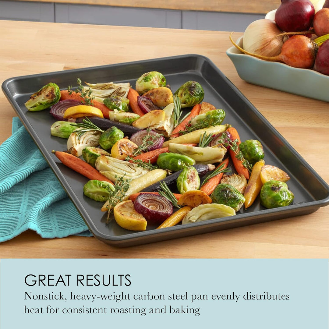 Chicago Metallic 16813 Professional Non-Stick Cooking/Baking Sheet, 17-Inch-by-12.25-Inch