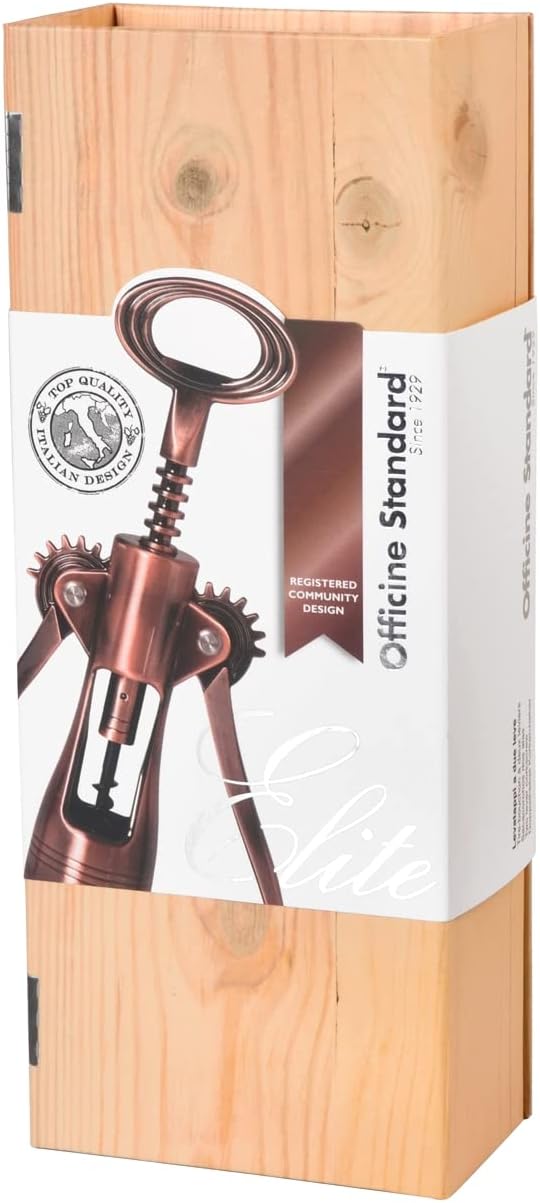 OFFICINE STANDARD Korkenzieher 2 Hebel Kupfer Elite Zubehör der Küchen