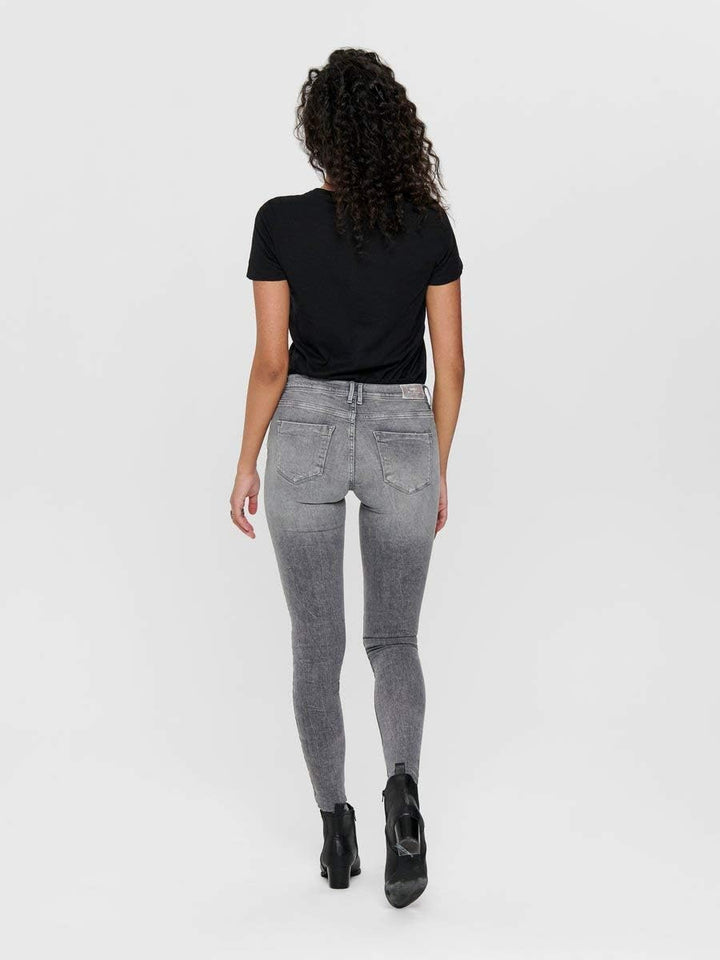 ONLY Shape Life Regular Grey Skinny Jeans 25 Grauer Denim, 25 Grauer Denim