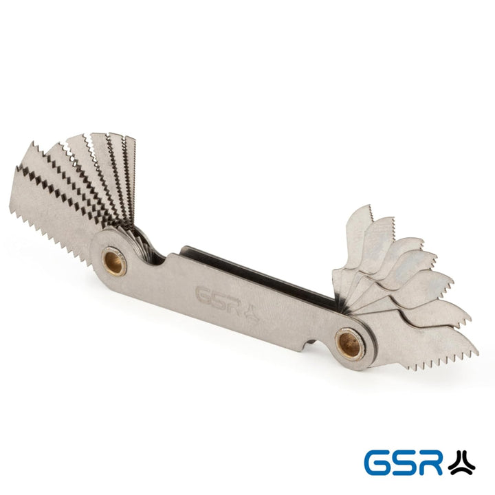 GSR Gewindeschneider Set, 17-teilig, HSSG Gewindebohrer Set, M3-M12, Mit Gewindebohrer-Halter 1/4''