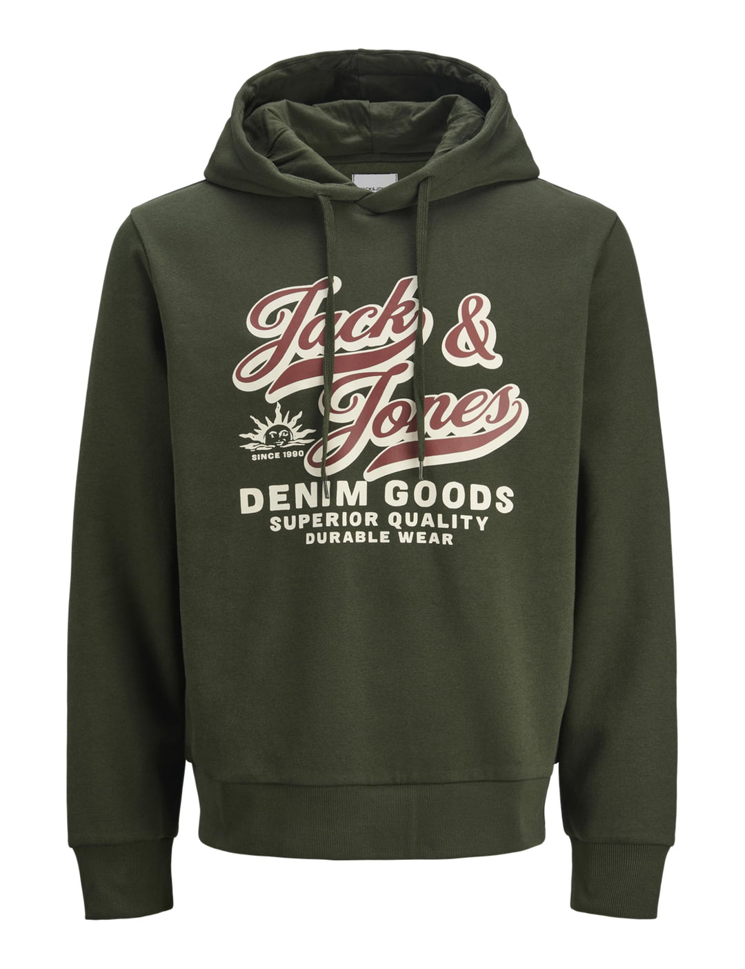 JACK & JONES Male Kapuzenpullover Plus Size Logo Kapuzenpullover 7XL Duffel Bag, 7XL Duffel Bag