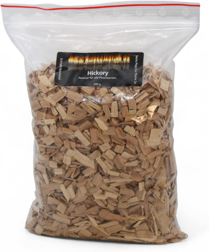 Räucherchips BBQ 5 Sorten – Aromavielfalt-Set aus natürlichem Holz zum Räuchern, Smoken und Grillen