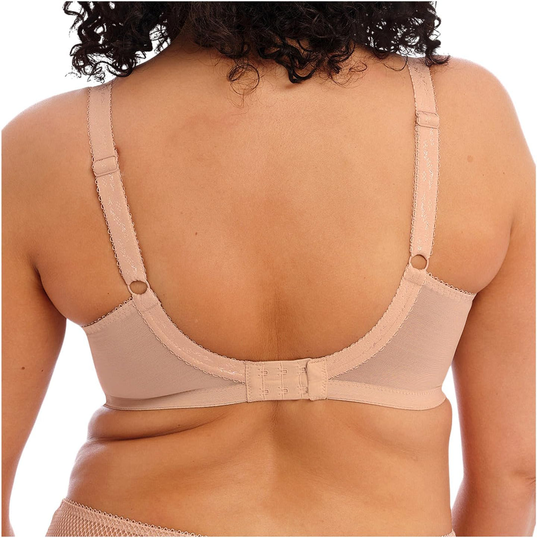 Elomi Damen Women's Morgan Banded Bra: Comfort & Support. Three-Section Cup, Side Frame, Stretch Lac