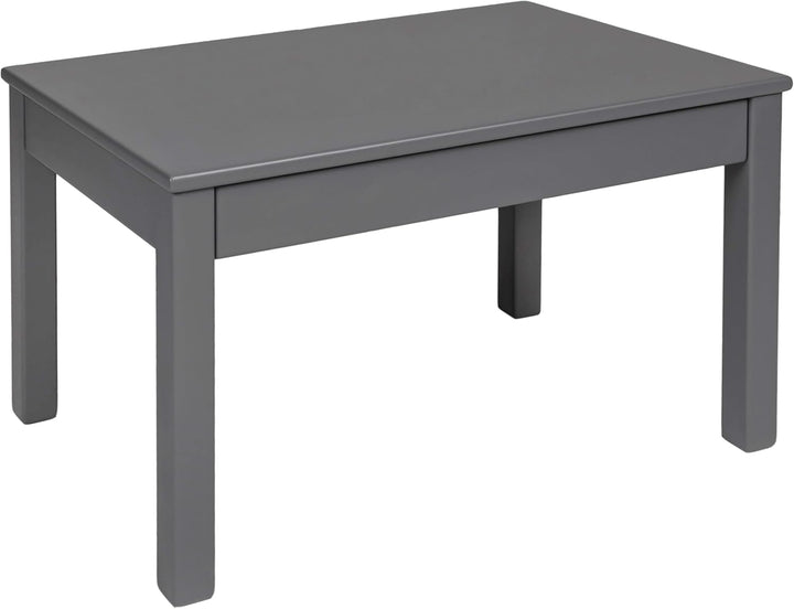 Krok Wood Couchtisch Tomas aus Massivholz, Farbe Grau (Buche, 75 x 50 x 45 cm), Grau