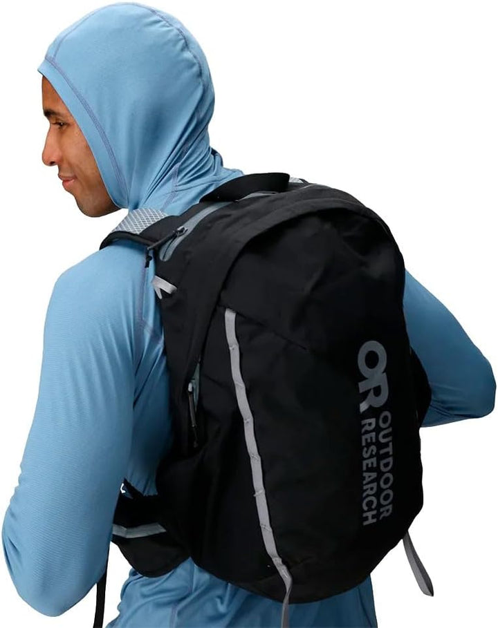 Outdoor Research Men's Echo Hoodie – Quick Drying Active Hooded Sweatshirt XXL Olympic, XXL Olympic