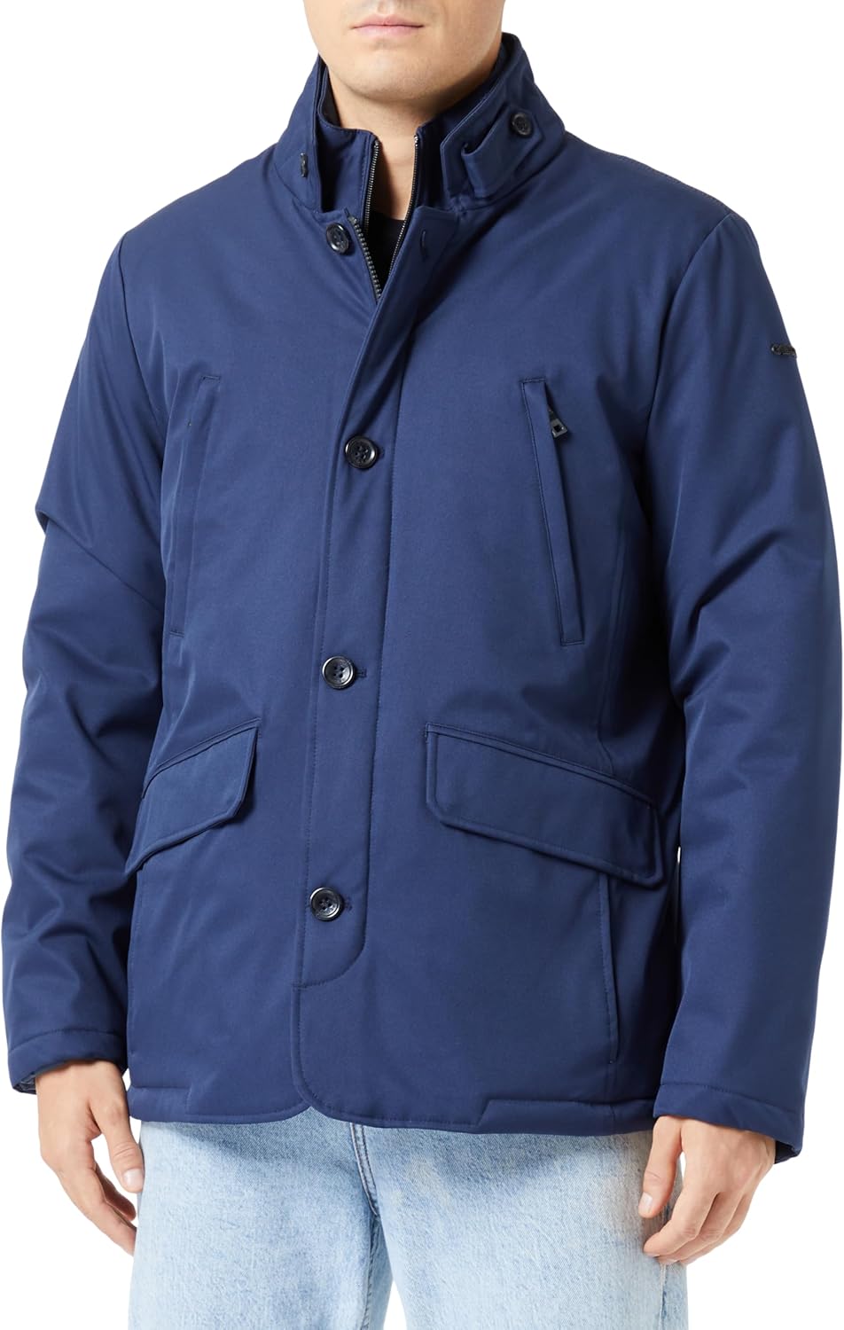 Geox Herren M Tevere Jacket 52 DRESS BLUES, 52 DRESS BLUES