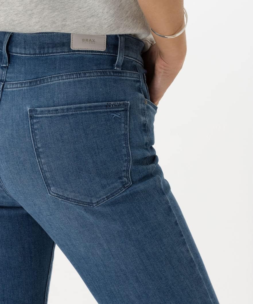 BRAX Damen Style Mary Blue Planet Nachhaltige Five-Pocket Jeans 27W / 30L Used Light Blue 1, 27W / 3