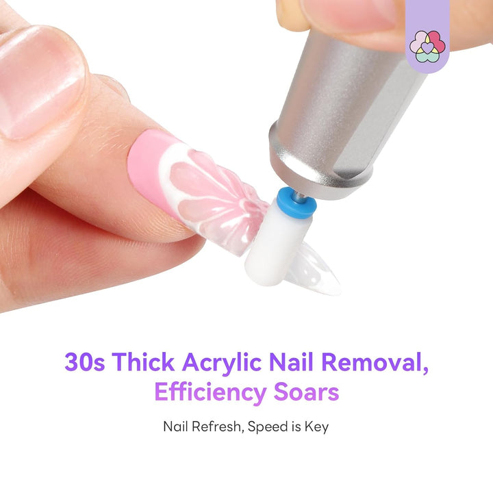 SAVILAND Advanced 30S Schnellentfernungs Nagelfräser Professionell 40000 U/min: Elektrische Nagelfei