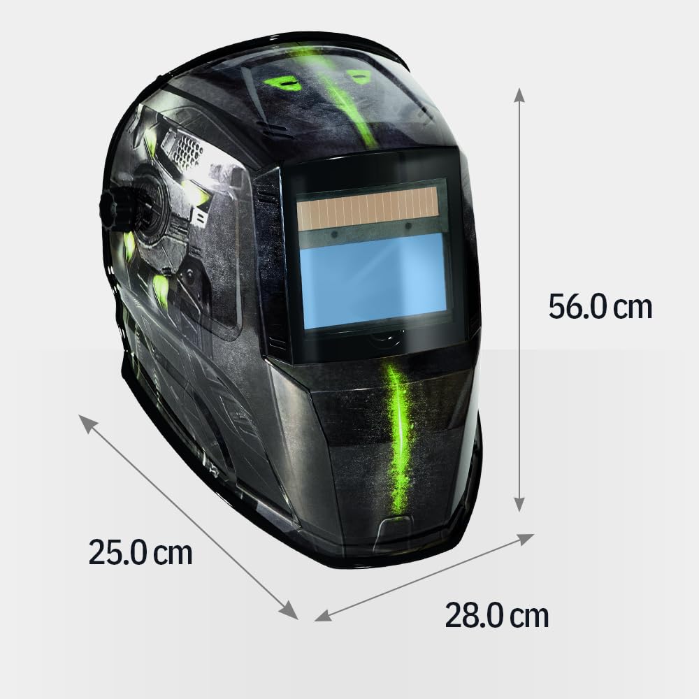 GYS – Schweisshelm LCD INVADER 11 – TRUE COLOR Technologie – Tönung 11