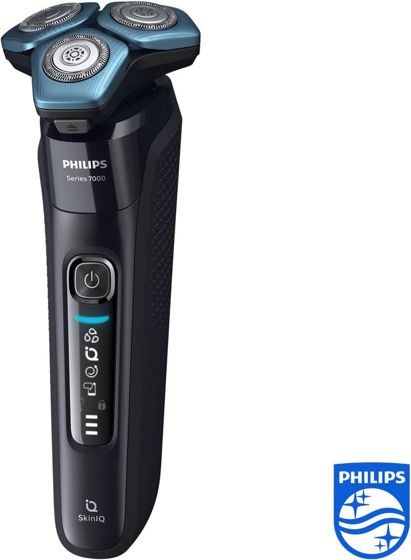 Philips S7783/78 Shaver Series 7000 Elektrischer Nass- und Trockenrasierer mit Präzisionsmessern aus