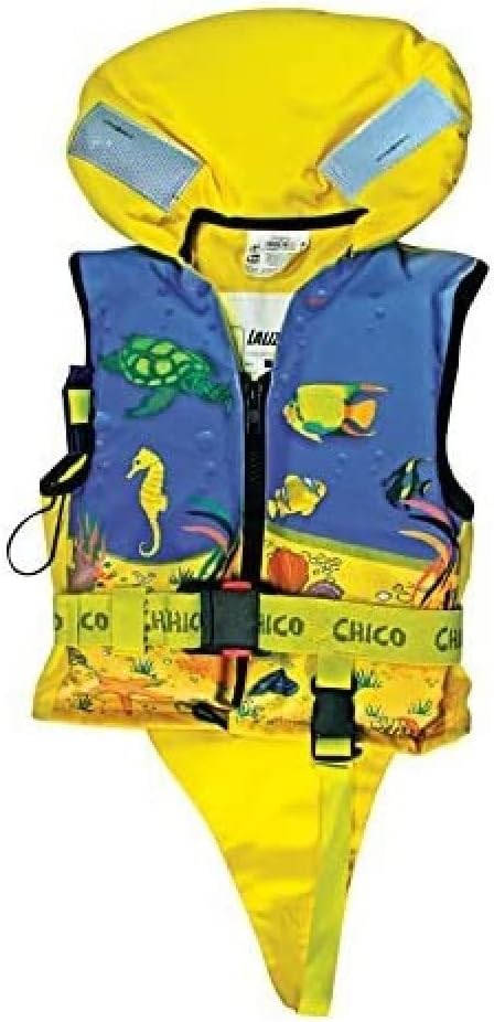 Lalizas Chico Kinder-Rettungsweste 100N/150N : Infant Life Vest réf.71073 15-30kg Gelb/Blau, 15-30kg