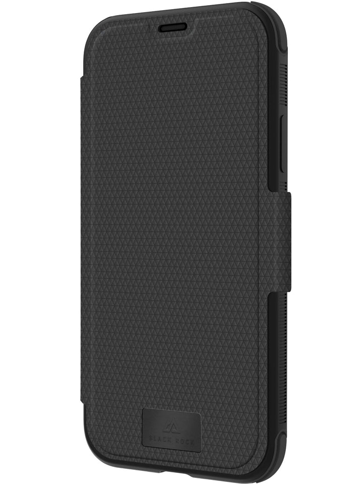 Black Rock Schutzhülle Robust (für Apple iPhone 11 Pro, Magnetverschluss, Kunststoff, Perfekter 180°