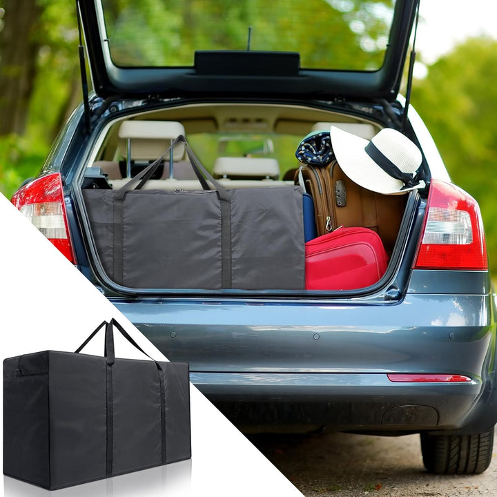 Cozary 180L Aufbewahrungstasche Gross, 600D Oxford Heavy-Duty Umzugstaschen mit Handgriff, Wasserdic
