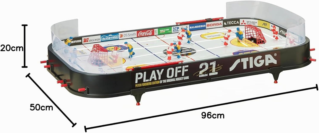STIGA Eishockey Tischspiel Playoff 21 Hockey Spiel Schweden-Kanada Single, Schweden-Kanada Single