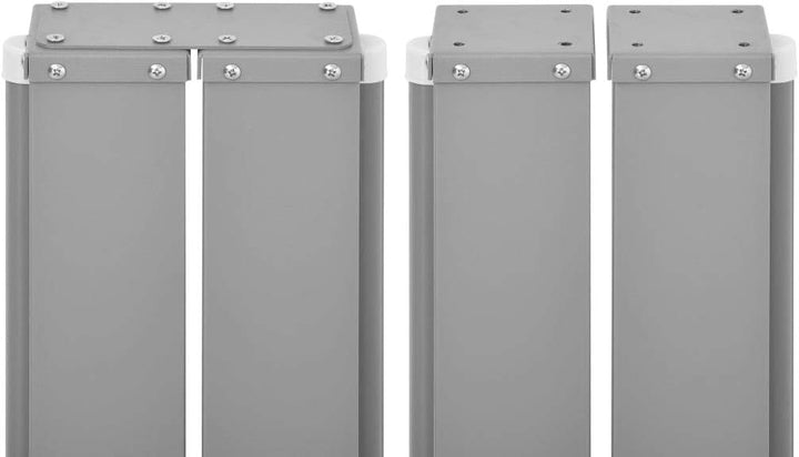 puraday 100x1000 cm Ausziehbare Seitenmarkise Creme Terrassen-Sichtschutz Stilvolle Seitenmarkise Si